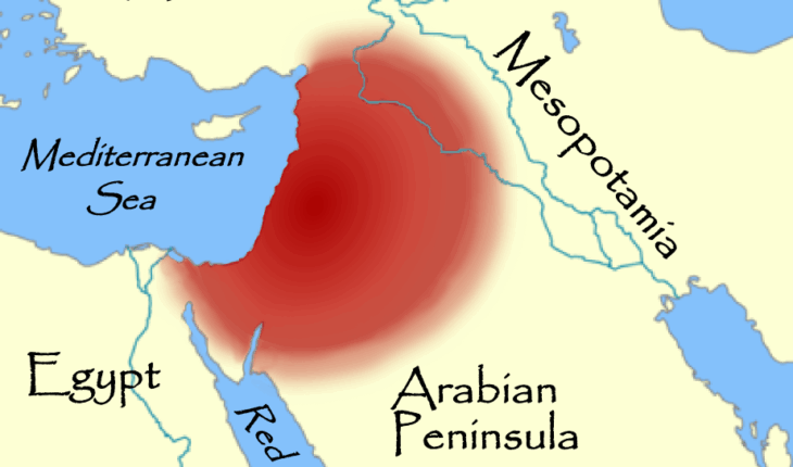 Map of Levant